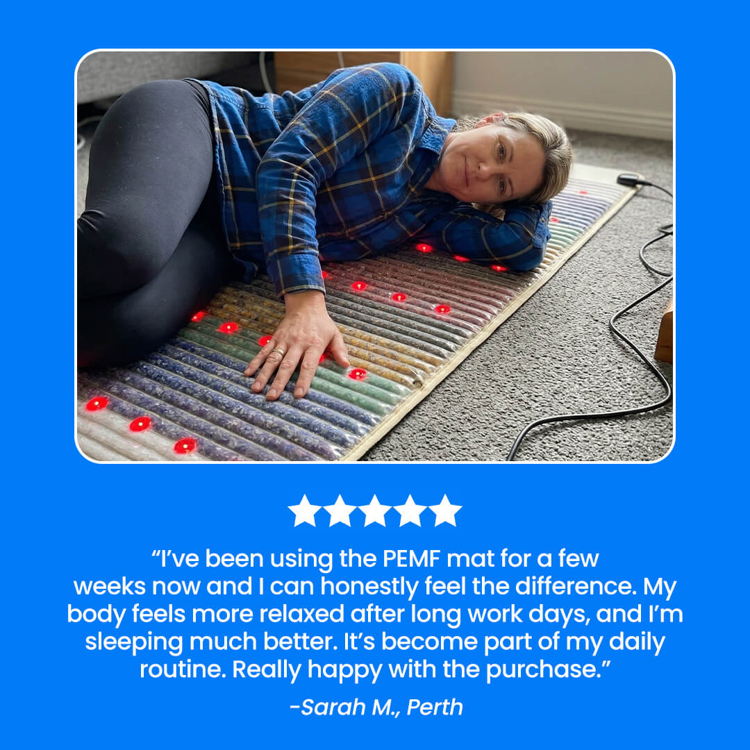 RevivaTherm™ PEMF Light Therapy Recovery Mat